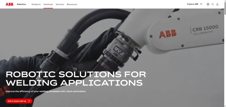 ABB Robotics official site