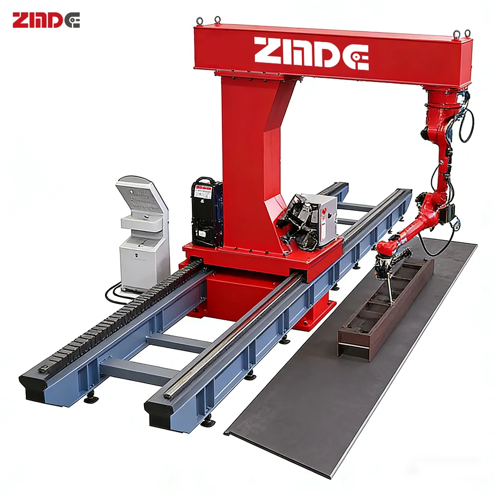 ZMDE 9-осевой CNC PEB структуры стали консоль сварки робот станция CRWS-12