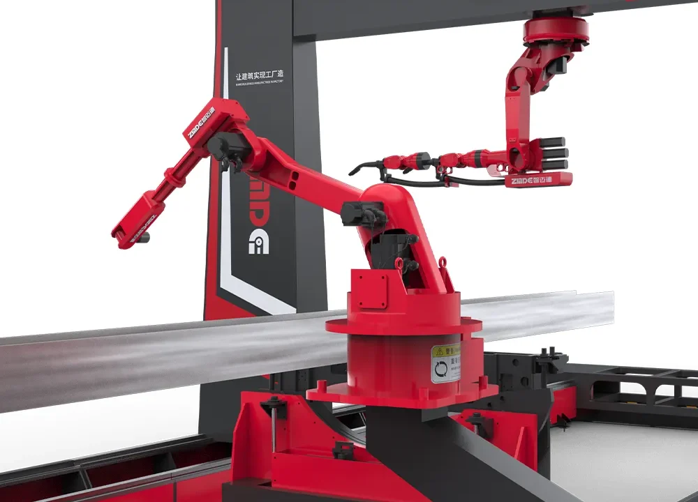 Revolutionizing Structural Steel Fabrication with ZMDE CNC Welding Robot