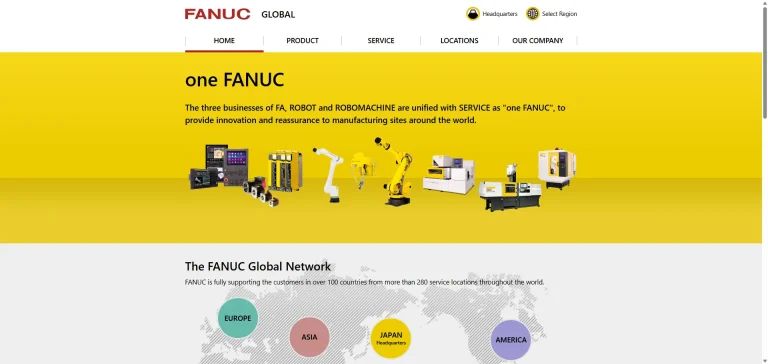 Fanuc Official Site