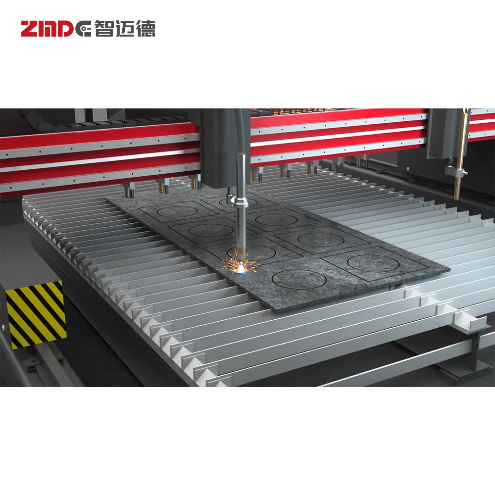 ZMDE Steel Plate CNC Flame/Plasma Cutting Machine ZQG-4000