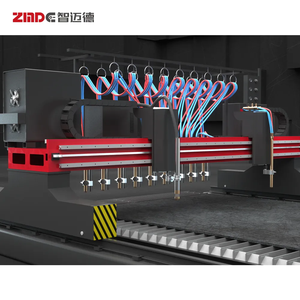 ZMDE Steel Plate CNC Flame/Plasma Cutting Machine ZQG-4000