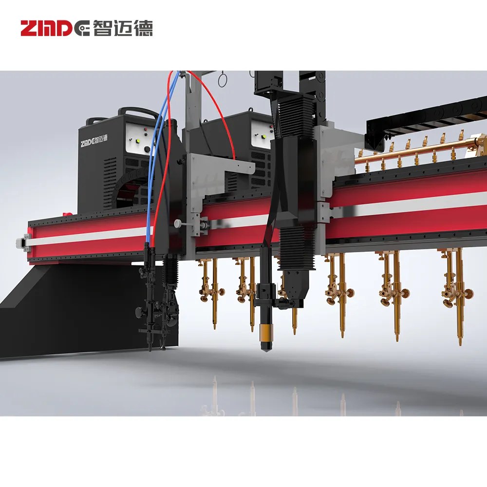 ZMDE Steel Plate CNC Flame/Plasma Cutting Machine ZQG-4000