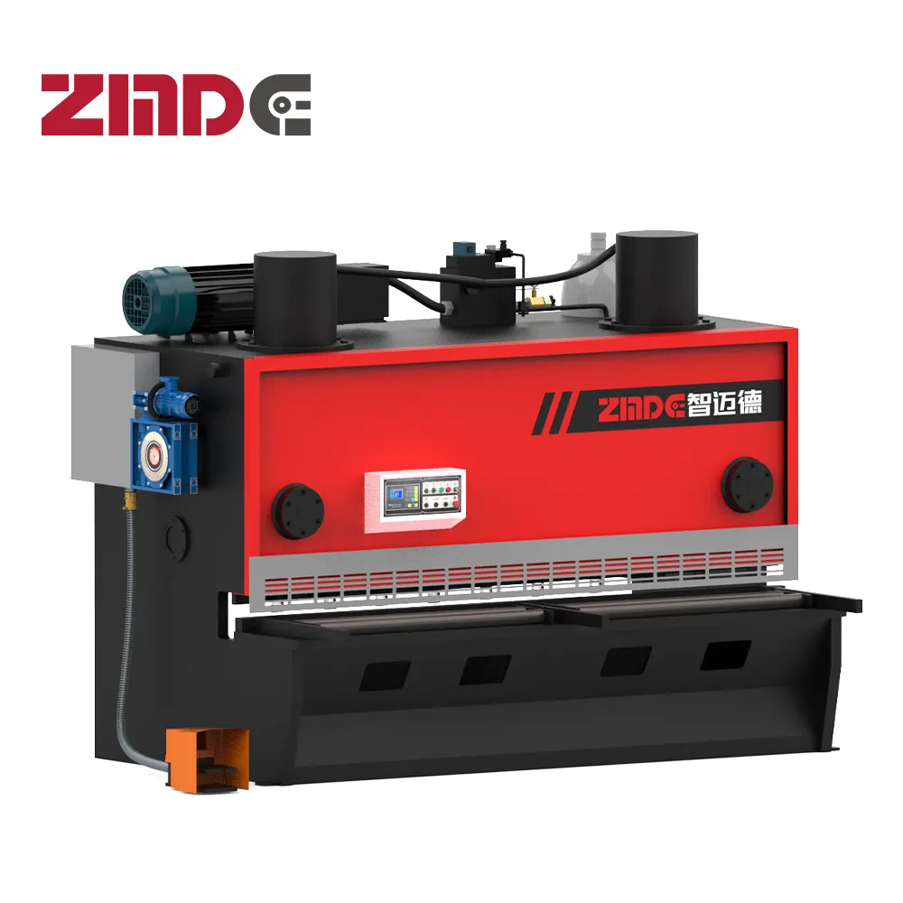 ZMDE Hydraulic Guillotine Shearing Machine For Steel Structure Fabricaion HGS16-2500