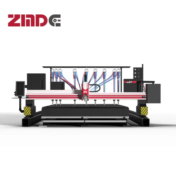 ZMDE Steel Plate CNC Laser & Flame Cutting Machine LFCM12K-14030S