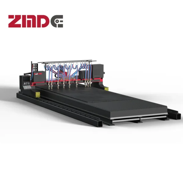 ZMDE Steel Plate CNC Laser & Flame Cutting Machine LFCM12K-14030S
