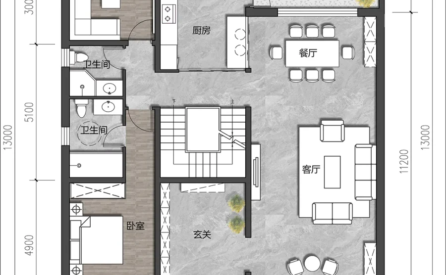 ZPSV New Chinese Single-Family Series