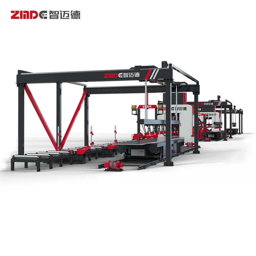ZMDE Fully Automatic H/T/I Beam Fabrication One Shot Production Line