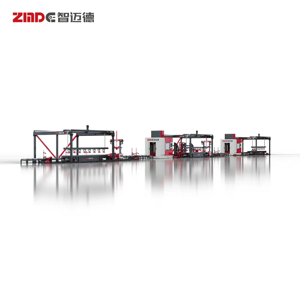 ZMDE Fully Automatic H/T/I Beam Fabrication One Shot Production Line