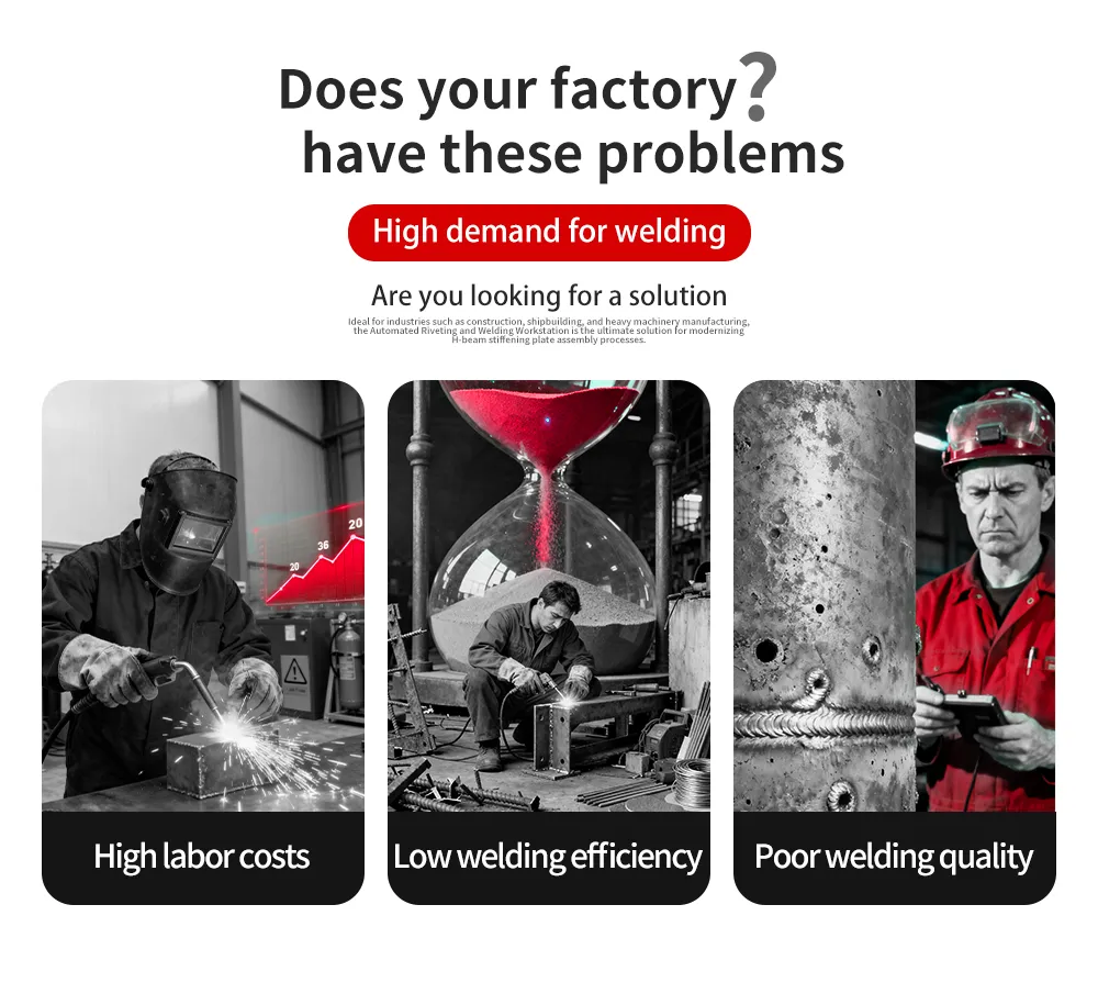 Robot para el montaje de placas de refuerzo - Soldadura - Detalle-2