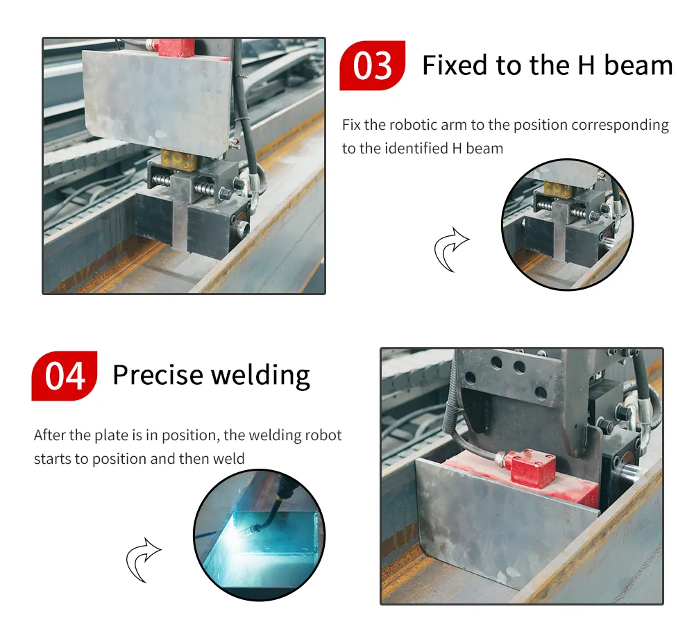 Soldadura robotizada de placas de refuerzo - Detalle-7