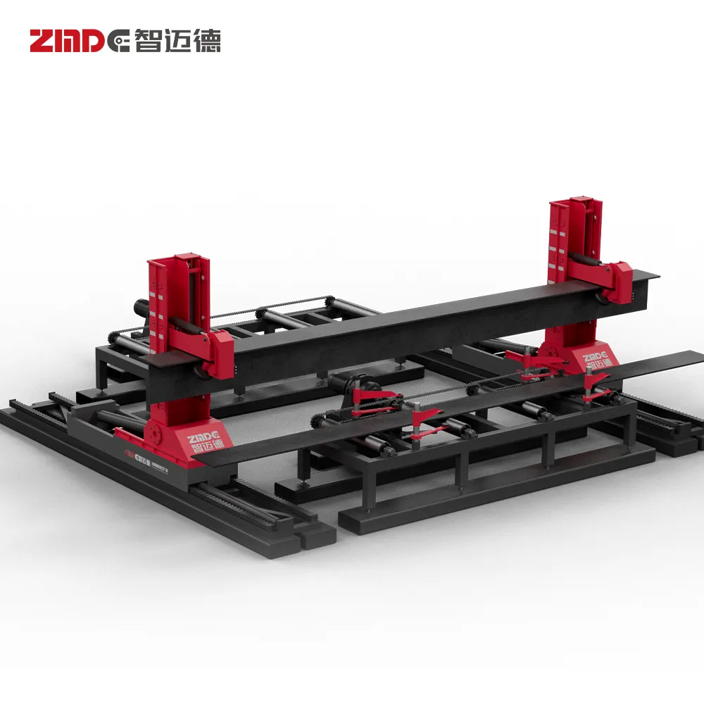 ZMDE Rock Master Semi Automatic H/T/I Beam Fabrication Production Line