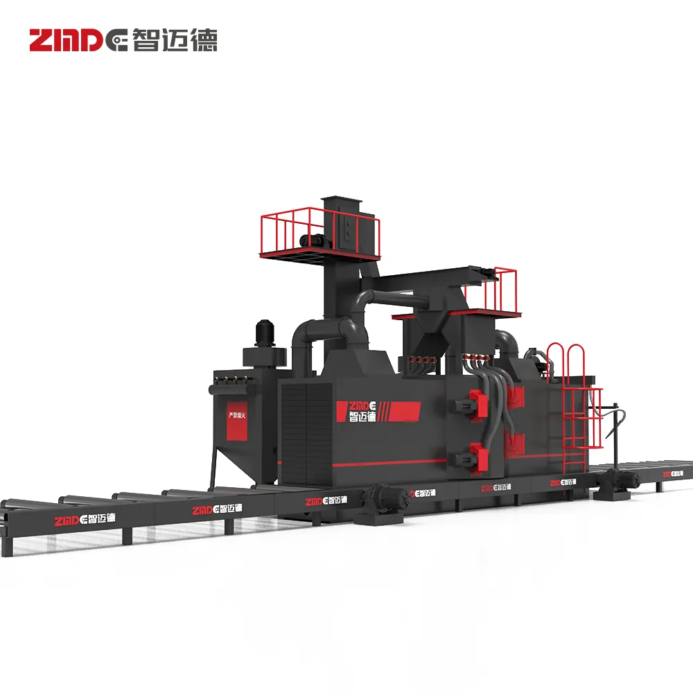 ZMDE H T I Beam Surface Treatment Shot Blasting Machine Q10-18