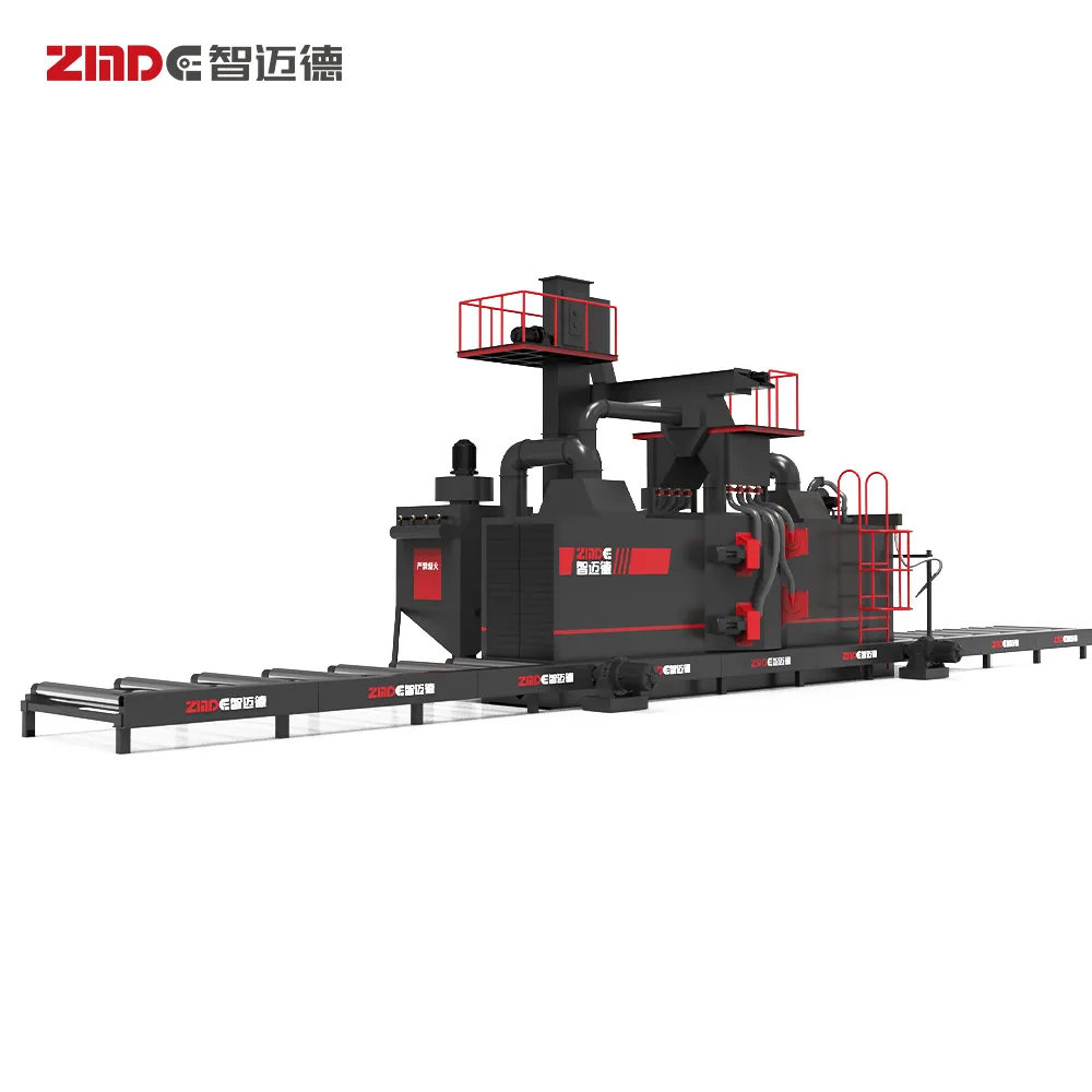 ZMDE H T I Beam Surface Treatment Shot Blasting Machine Q12-20