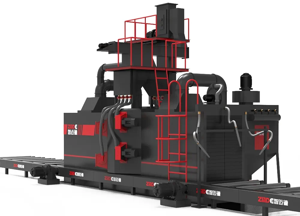 Revolutionizing Structural Steel Preparation with the H Beam Shot Blasting Machine by ZMDE