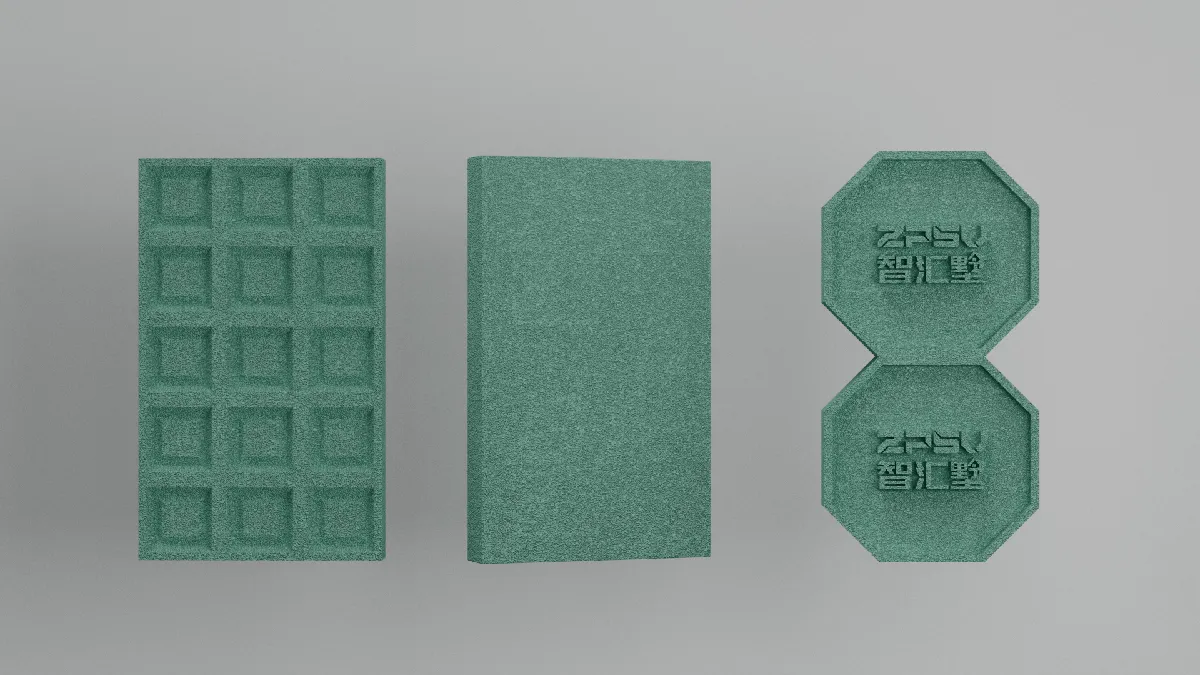 ZMDE Smart Crystal prefabricated full decoration lightweight wall Green Color