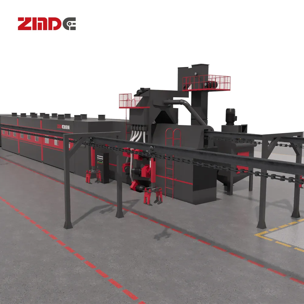 ZMDE ZHITU Spray Painting Produnction Line ZHITU-3007