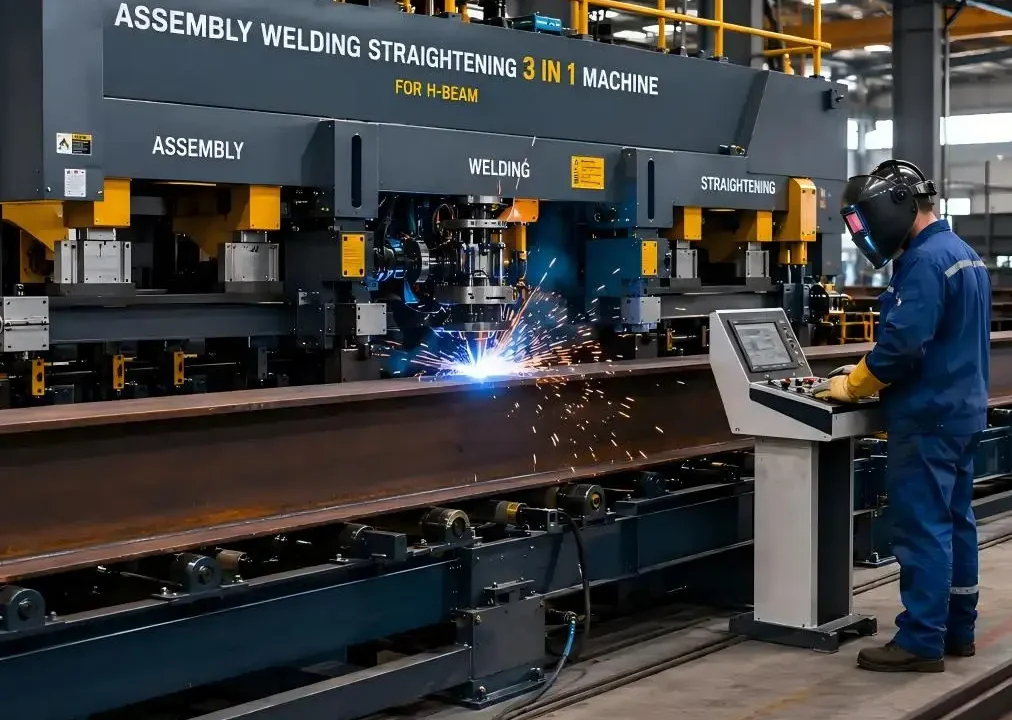 3-in-1 H Beam Assembly Welding Straightening Machine Cost and Price Guide