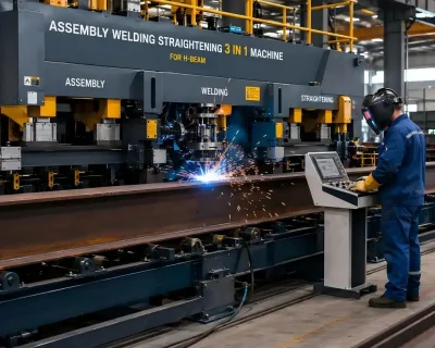 3-in-1 H Beam Assembly Welding Straightening Machine Cost and Price Guide