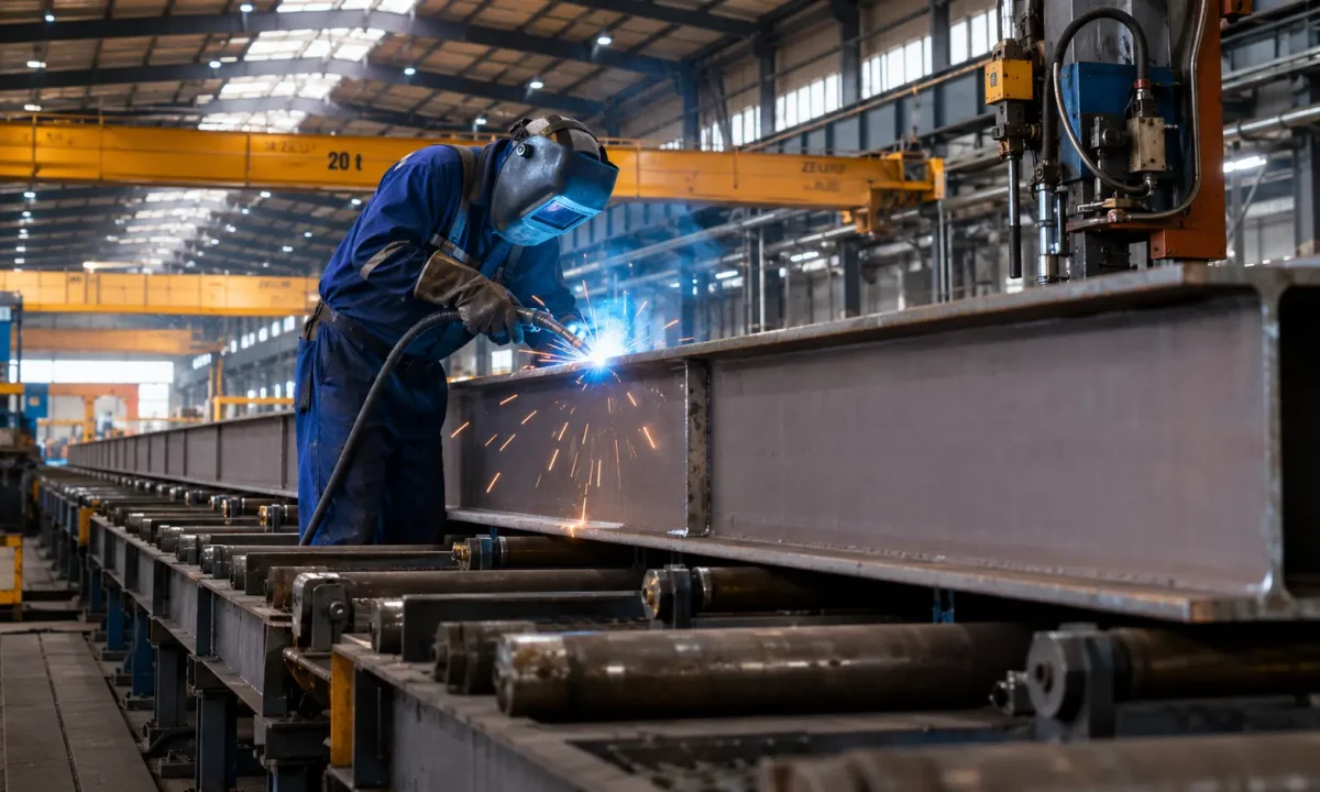 How the 3-in-1 Machine Improves H Beam Fabrication Line Efficiency